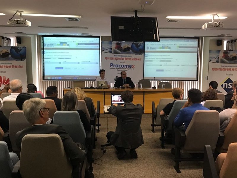 Evento sobre o portal único do siscomex